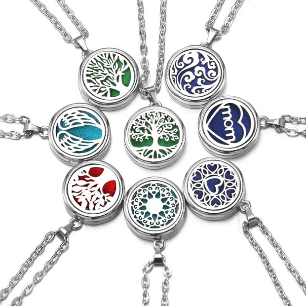 Tree Of Life  Necklace Essential Oil Diffuser