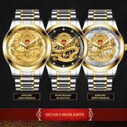 Luxury Dragon Fashion Ultra-thin Watch