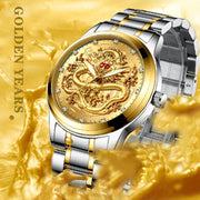 Luxury Dragon Fashion Ultra-thin Watch