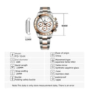 Watch Men Chronograph Waterproof