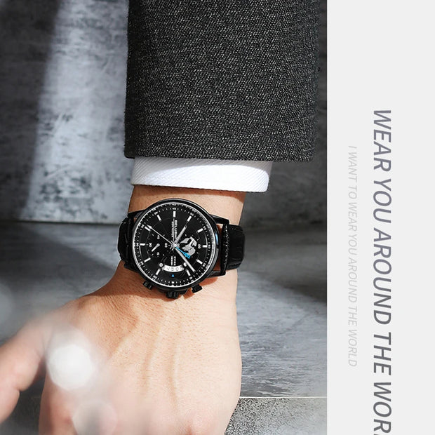 Mens Watches Waterproof Chronograph Sports