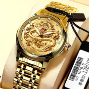 Luxury Dragon Fashion Ultra-thin Watch