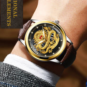 Luxury Dragon Fashion Ultra-thin Watch