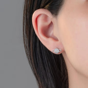 Earrings for Women Star Moon Zircon